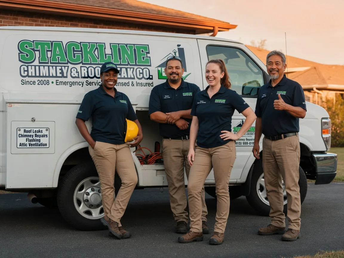 Chimney flashing repair company in Olney, IL